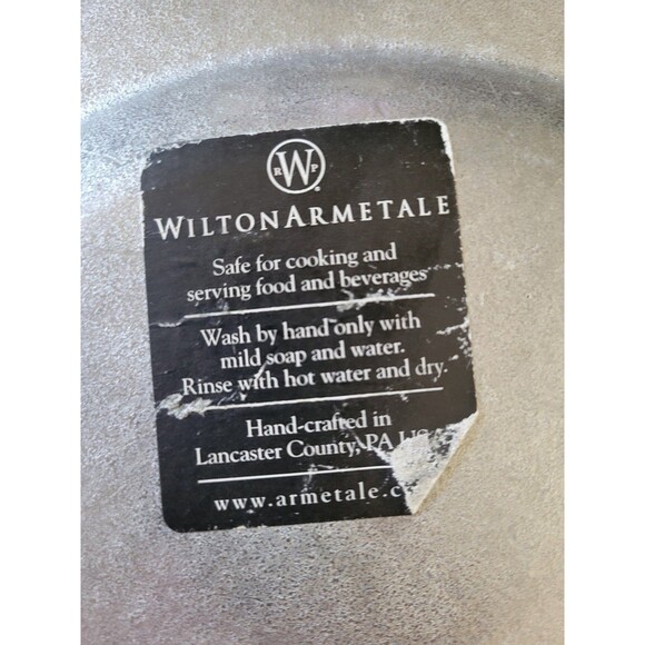 Pewter USA Wilton Armetale Seashell Cheese Board - Picture 5 of 6